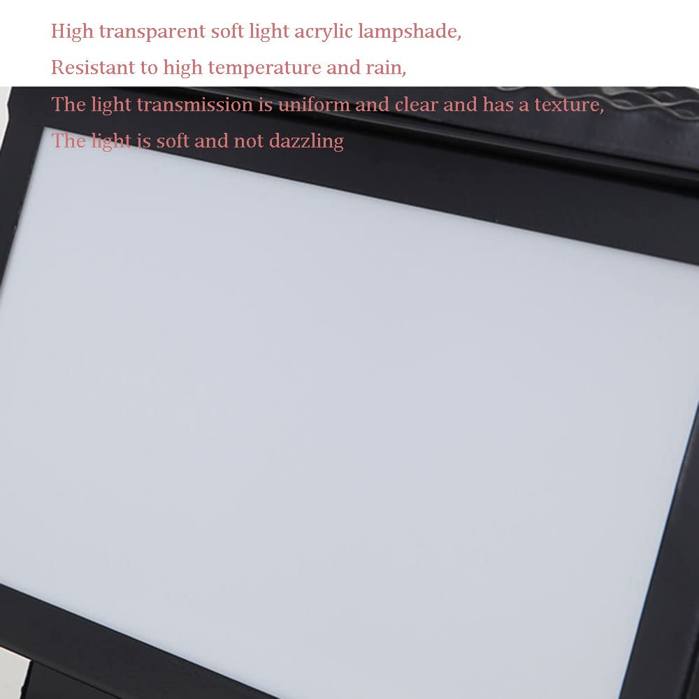 Złote lampy ogrodowe, oświetlenie ścieżki, odporne na warunki atmosferyczne oświetlenie zewnętrzne, antyczne oświetlenie kolumn zewnętrznych, wodoodporne oświetlenie słupków z podstawą do montażu na
