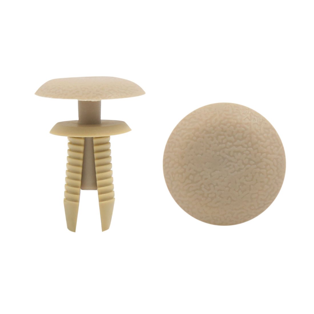 sourcing map Rivets En Plastique Poussez Beige 50PCS Pour Pare-Chocs Camion | Beige, Autobus, Trains, Avions, Caravanes, Voitures, Type Poussez Dans Clips
