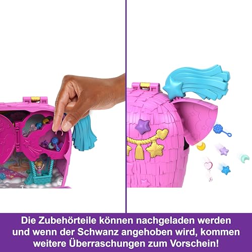 Polly Pocket Geburtstagsparty Unicorn Partyland Spielset – Ansicht 5