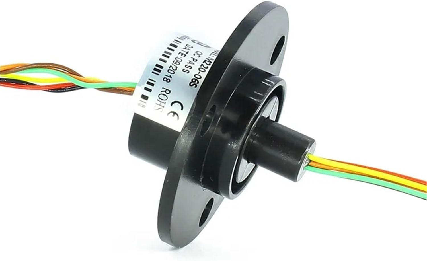 1pc Electric Mini Slip Ring Dia. 22mm with 2A Current 6 12 18 24 Channels Rotary Unions(22mm 6CH 2A)