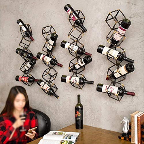 Soporte para vino con 4 filas bajo el mueble miniatura 4
