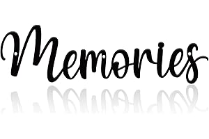 Black Memories Metal Wall Sign