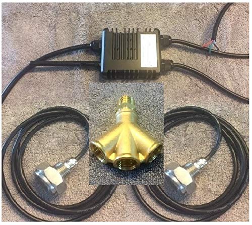 Y Drain Plug Double Underwater Boat Light Kit w/Bluetooth Controller RGB