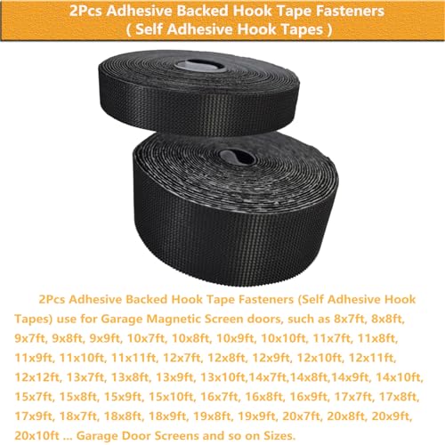 Juyezodu Adhesive Backed Hook Tape Fastener For Magnetic Screen Door thumb #5