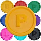 SCHWABMARKEN 100 Pfandmarken, Chips, Token Farbe Gelb P