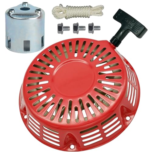 ZAMDOE GX340 GX390 Recoil Starter Pull Start Assembly for Honda GX610 GX620 11hp 13hp Generator Engine Lawn Mower Recoil Starter Replaces 28400-ZE3-W01ZA 28400-ZE3- W02ZP 28400-ZE3-W01ZP