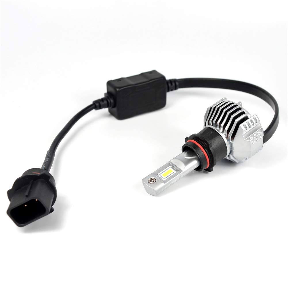 P13W LED Lampadina Fari Auto Esterno 45W Lampada Alogena Luce Kit di Conversione Impermeabile 6500K, 2 pezzi