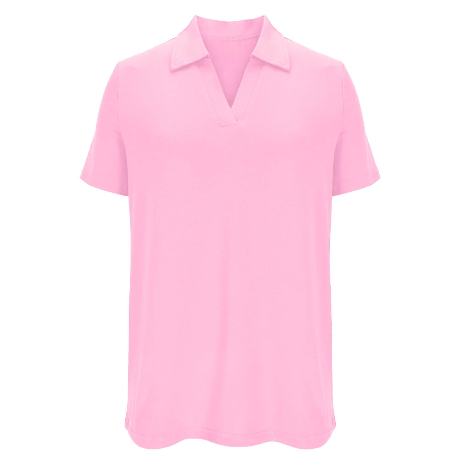 Women's Golf Shirts Short Sleeve Polos Collared Tennis T Shirt Dressy Casual V Neck Business Tunic Top Summer Tshirt - 5