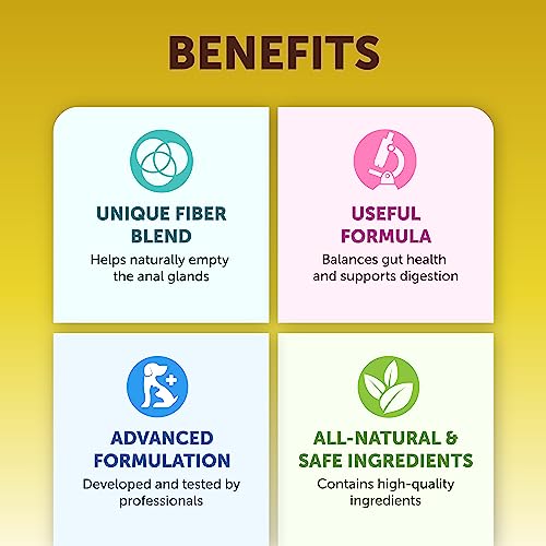 Scoot Stopper Soft Chews – Fiber for Dogs – Dog Anal Gland and Digestion Support – Anal Gland Chews with Pumpkin and Psyllium Husk – 180 Chewables for Dog Digestive Health Scoot Stopper Soft Chews – Fiber for Dogs – Dog Anal Gland and Digestion Support – Anal Gland Chews with Pumpkin and Psyllium Husk – 180 Chewables for Dog Digestive Health