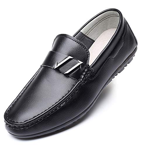 [CHENGFA] ドライビングシューズ メンズ ローファー スリッポン カジュアル ビジネス 本革 モカシン 軽量