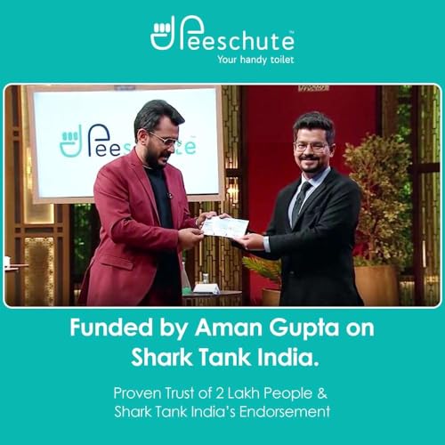 Image of (Medi)-Unisex Pocket Sized Toilet-Disposable Paper Urine Bags- Combo Kit-With Waste Bags and Wet Wipes | Pack Of 9 Bags | As Seen On Shark Tank India | Each Usable Upto 4 Times | Outdoor Toilet Needs | Convenient & Hygienic