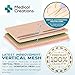 Suture Practice Kit by Medical Creations - with Suturing Video Series by Board-Certified Surgeon and Ebook Training Guide - Silicone Suturing Pad with Tool Kit - for Any Student in The Medical Field