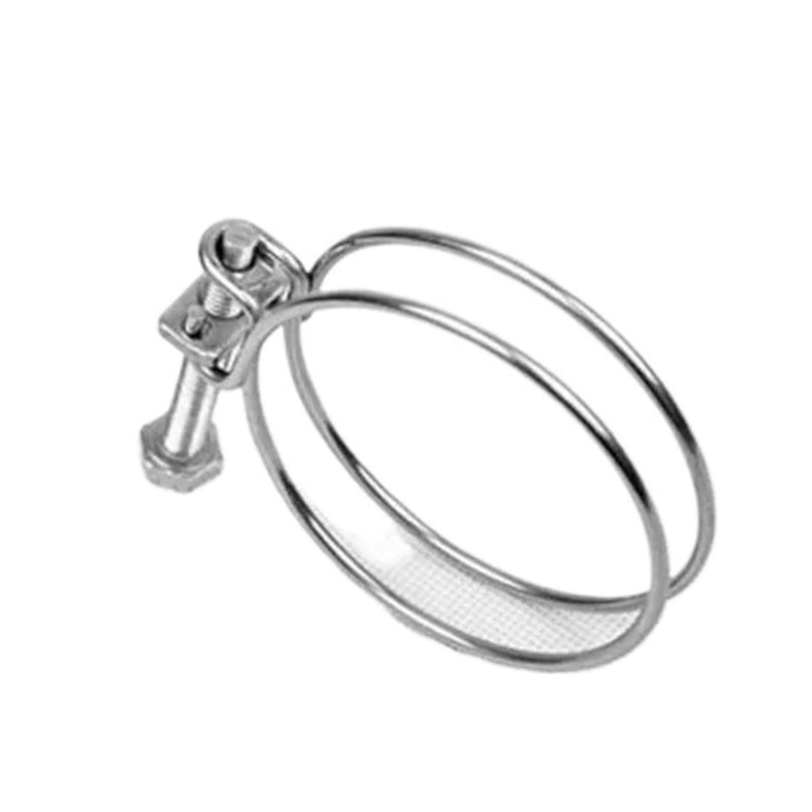 Nodrest 140-150X3mm 1Piece 1/2Pcs Double Line Hose Clamp 12-160Mm 304 Stainless Steel Adjustable Pipe Fastener