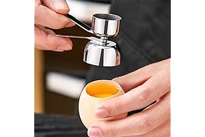 1 Egg Cracker Topper,Double Cups Opener Shell Cutter
