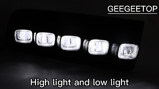 Switchback LED Fog Lights With DRL & Turn Signal - For Toyota 4Runner 2014-Up (White/Amber)