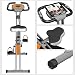 SONGMICS Bicicleta Estática, Bicicleta Fitness, Entrenador Plegable Indoor, 8 Niveles de Resistencia...