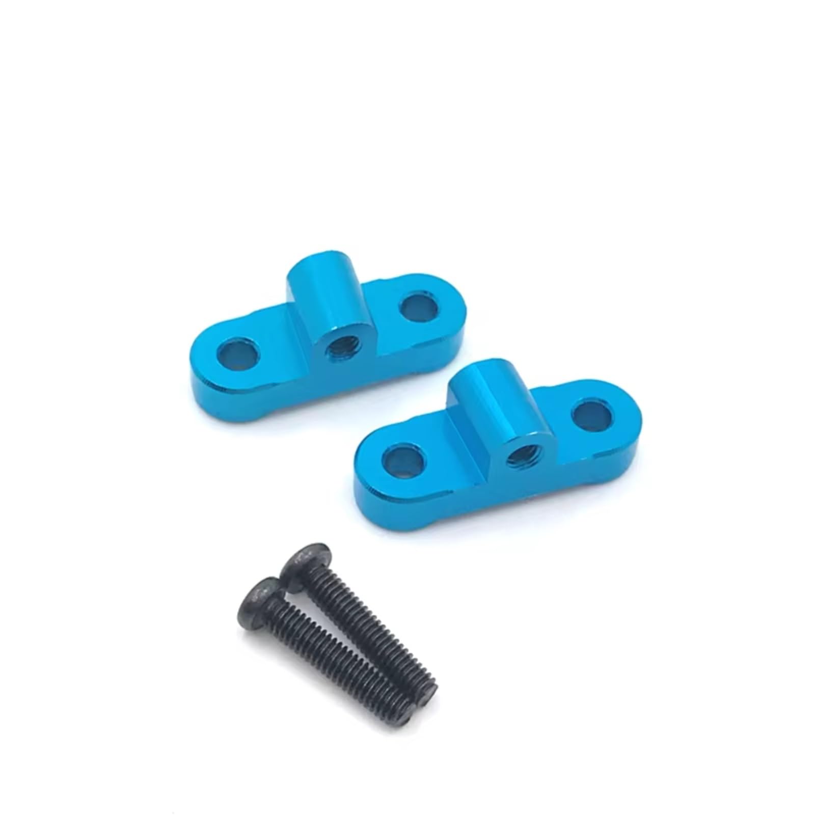 RC Car Accessories for WLtoys 12427 12428 12423 12429 FY01 FY02 FY03 Metal Upgraded Rear Axle Connecting Rod Fixing Device Remote Control Crawler Vehicle Parts(Blue)