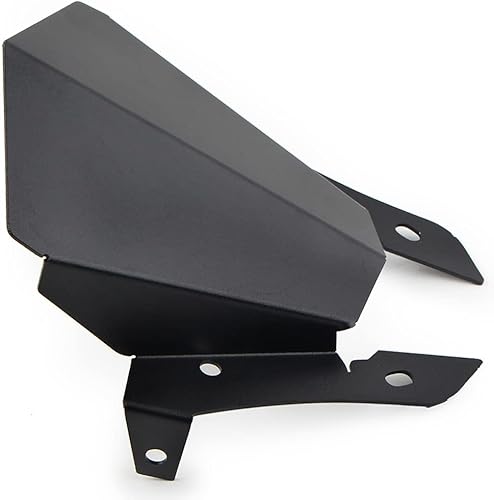 Zhisheng motocicleta accesorios motocicleta parabrisas 1pc aluminio parabrisas deflector protector de viento para Yamaha MT-07/FZ-07 2013-2017