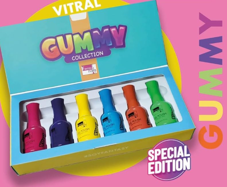 Fantasy Nails Gel Collection Gummy – Seis Colores miniatura 6