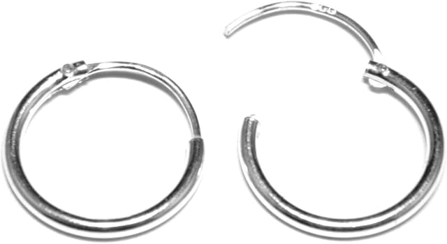 Silver Hoop Earrings