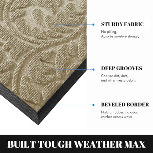 Mejores review On-line Alfombrilla Lavable para Puerta Principal comprados en linea. 23 Imagen adicional