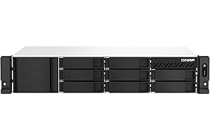 QNAP TS-864eU-8G-US 8 Bay High-Speed Short Depth Rackmount NAS