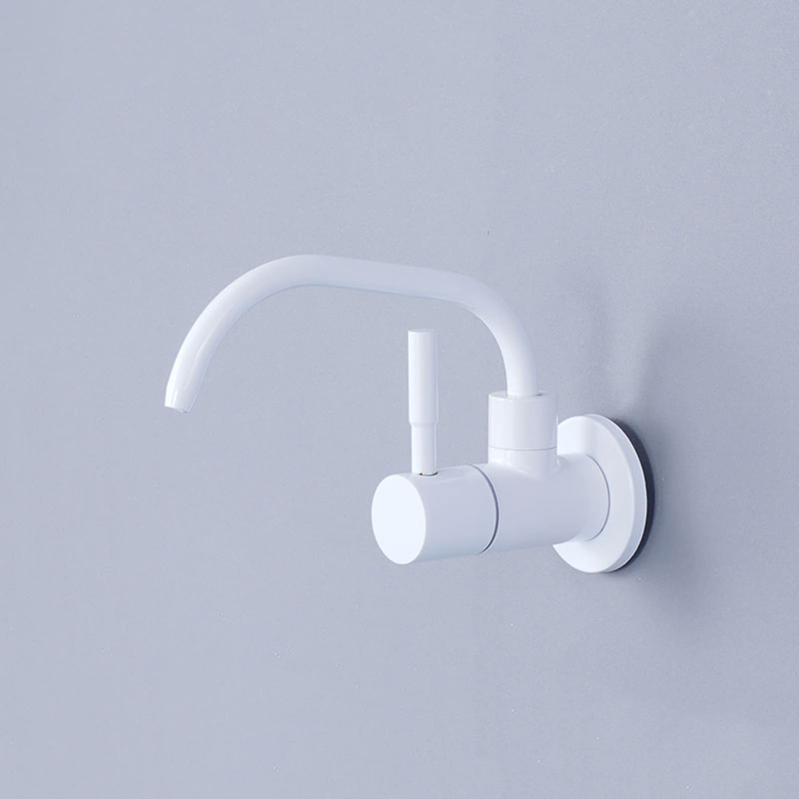 Grifo con Filtro De Agua para Cocina, Grifo para Agua Potable con Palanca Única De 360°, Grifos De Ósmosis Inversa Montados En La Pared para Fregadero De Cocina, Blanco C