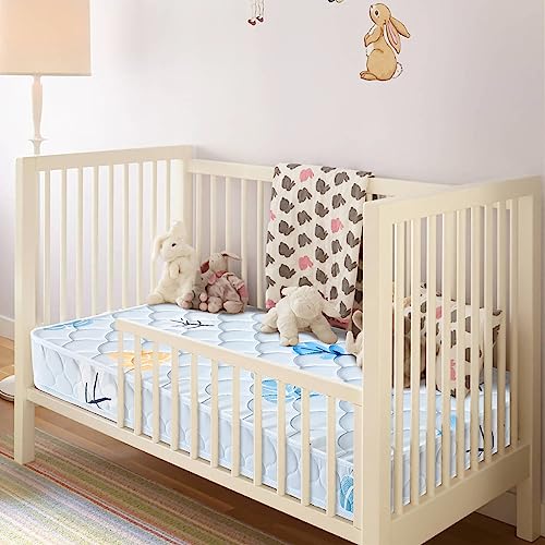 Premium Foam Hypoallergenic Crib Mattress And Toddler Mattress, 5" Dual-Sided, Breathable, And Firm Toddler Bed Mattress,Toddler Mattress For Toddler Bed, Fits Standard Full-Size Crib And Toddler Bed #TOP4