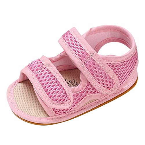 Infant Baby Boys Girls Beach Sandals Non Slip Soft Rubber Sole Toddler Outdoor Open-Toe First Walker Shoes