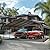 PHI VILLA 2 car Metal Carports 20 x 20 ft Carport with Galvanized Steel Roof, Sturdy Heavy Duty Metal Carport for Cars, Boats, and Tractors