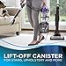 Bissell 20431 Powerglide Lift Off Pet Plus Upright Bagless Vacuum