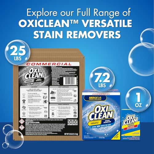 OxiClean Versatile Stain Remover Professional, 25 LB Bulk Box - image 4