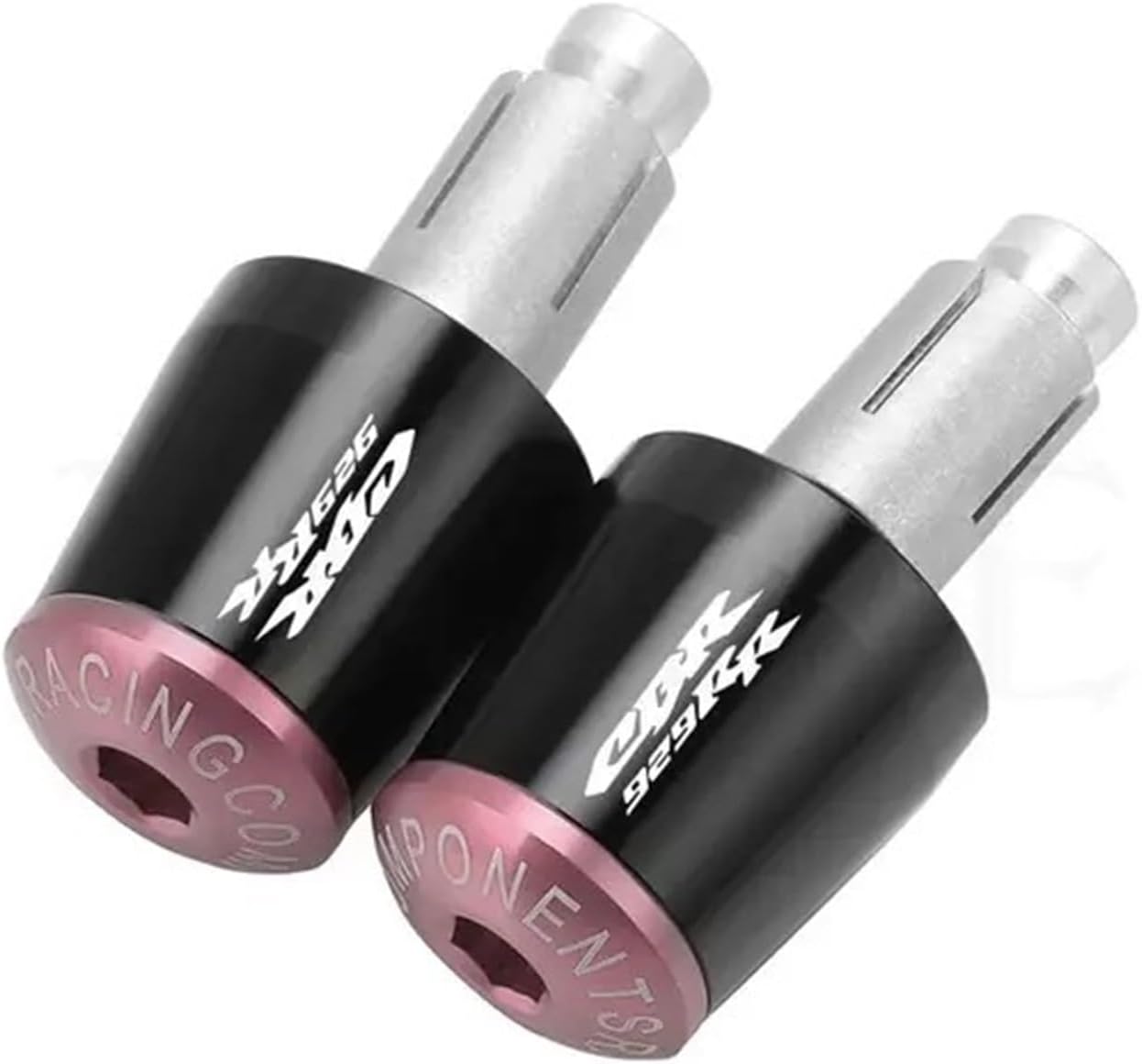 Dla HONDA CBR929RR CBR 929RR CBR929 RR CBR929R Waga Motocykla Uchwyty Na Kierownicę Czapka Wtyczka Ręczna Zaślepka (Kolor : Black pink, Rozmiar : 1)