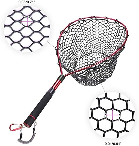 image for Goture Magnetic Clip Fly Fishing Landing Net Catch and Release Trout N
