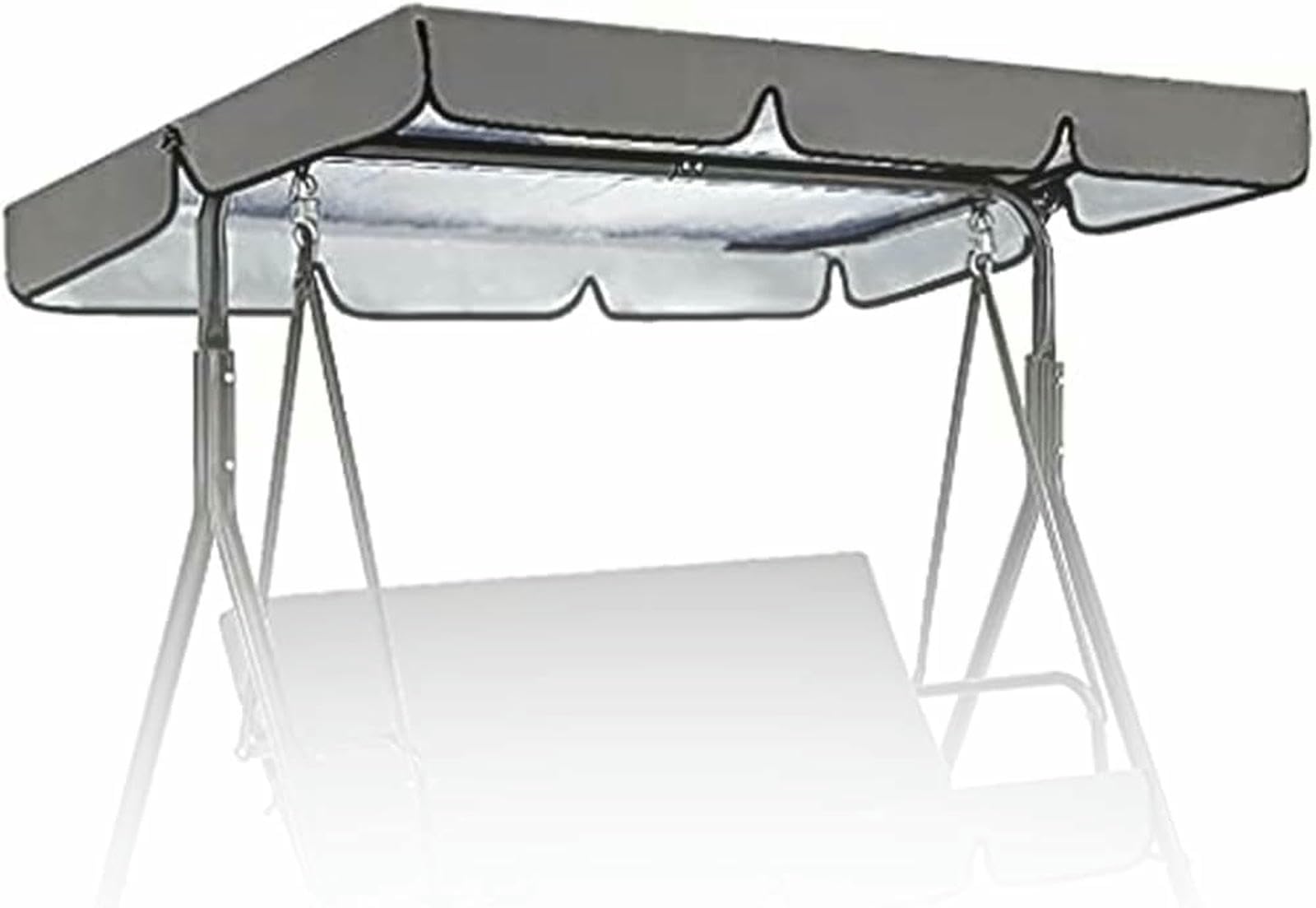 Toldo para columpio de jardín ideal para crear sombra en tardes familiares de terraza