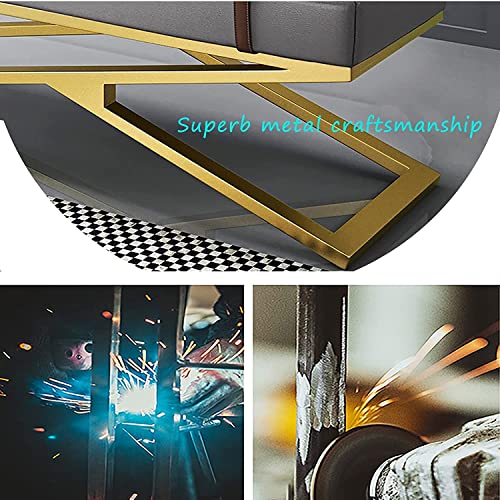 Canapé confortable en cuir orange pour sublimer votre chambre