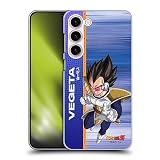 Head Case Designs Licenza Ufficiale Dragon Ball Z Vegeta Saiyan Arc Characters Custodia Cover Dura per Parte Posteriore Compatibile con Samsung Galaxy S23+ 5G