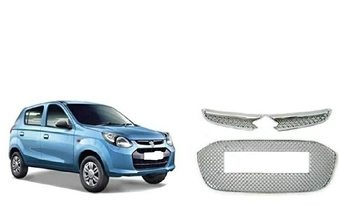 SDR Front Chrome Grill For Alto 800 Set of 2