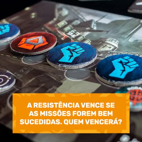 Galápagos, The Resistance, Jogo de Cartas para Amigos, 5-10 jogadores, 30 minutos por partida