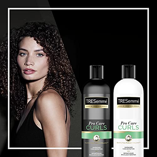 Tresemmé Pro Care Curls Moisturizing Shampoo And Conditioner Set 2-20 Oz Bottles Bundled With Leave-In Conditioner Spray, 6.1 Oz, Leaves Curls Defined, Sulfate-Free, Frizz-Free #TOP2