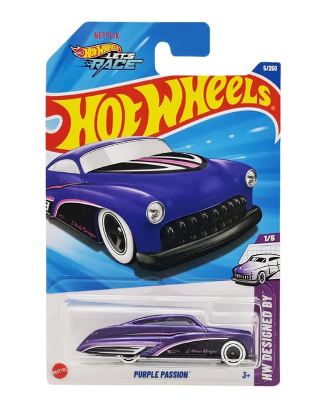 ホットウィール COLLECTORS CLUB Purple Passion Hot Wheels Purple Passion HW Designed by Ages 3 and Up by Small