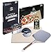 Produktbild MOESTA-BBQ 10596 - Pizza Home-Kit für Küche/Backofen  Set 4.TLG: Pizza-Stein, Pizza-Rad, Pizza-Schieber, Pizza-Gewürz