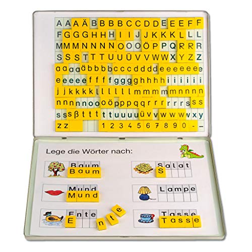 Wiemann Lehrmittel Magnetbox lesen, „ABC-Drache“, Lehrmittel Grundschule