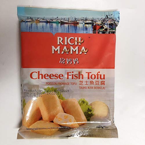 富媽媽 芝士魚豆腐 チーズ魚豆腐 Cheese Fish Tofu 冷凍食品 250g 火鍋料理 火? hotpot