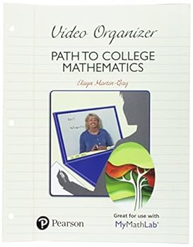 Paperback Video Notebook for Path to College Mathematics Book
