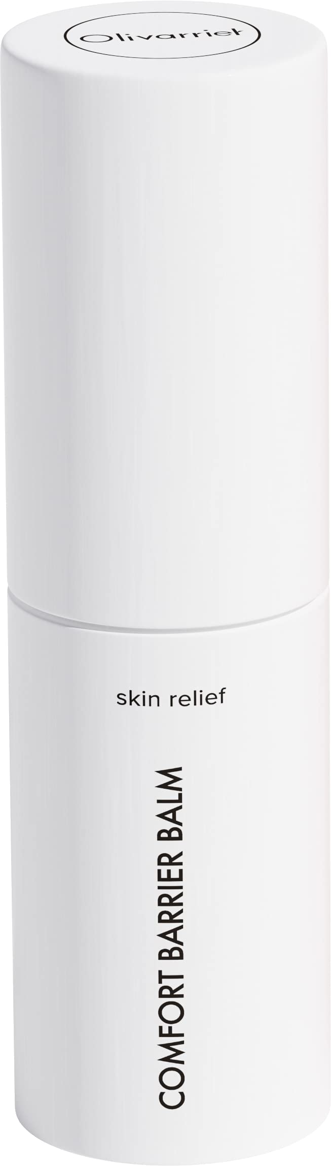 Organic Barrier Repair Balm Stick with Olive Squalane & Vitamin C+E – For Sensitive & Dry Skin, COSMOS Organic Certified, Vegan, Fragrance-Free | Olivarrier Comfort Barrier Balm, 0.35oz / 10g