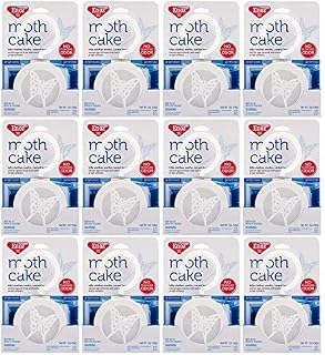 Enoz Moth Cake Pack of 12 Kills Clothes Moths, Carpet Beetles, and Eggs