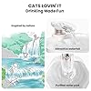 CAT-CARE-Cat-Water-Fountain-84oz25L-Ultra-Quiet-Pet-Water-Fountain-Automatic-Dog-Water-Bowl-Dispenser-with-Ultra-Filtration-Tech-Removes-9999-of-Impurities-Human-Grade-Drinking-Fountain Ultra Quiet Dog Water Fountain