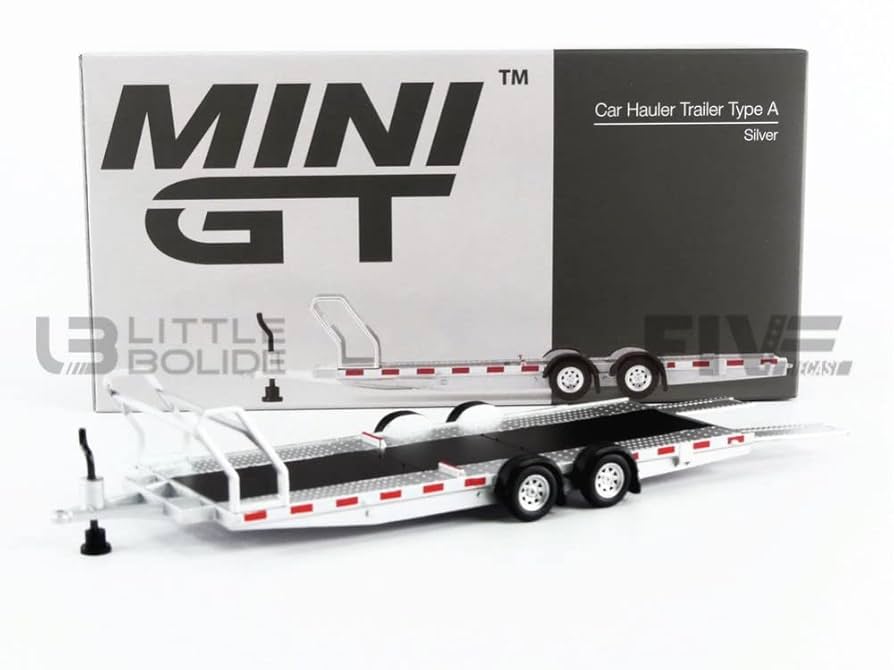 MINIGT ミニカー メルセデス ベンツ カーキャリアー トレーラー キャリア MINI-GT 1/64 メルセデスベンツ アクトロス/カーキャリア