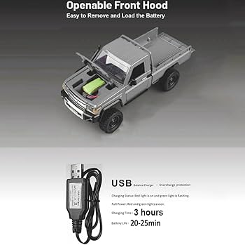 Amazon.co.jp: Hylukon RCトラック 1/12スケール LC79 RCロック